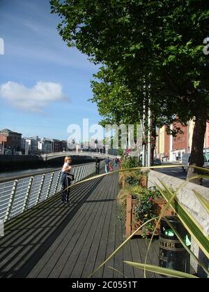 Promenade pour les Bachelors, Dublin Banque D'Images