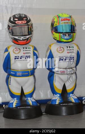 Carrière de karting de Lando Norris 2013. Banque D'Images