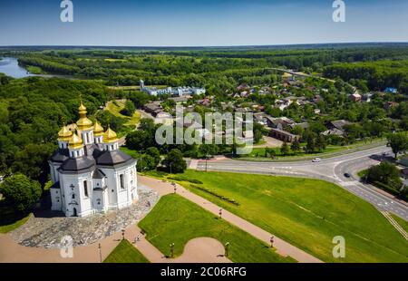 Église de Catherine. L'église orthodoxe de la ville ukrainienne de Chernigov, un monument architectural d'importance nationale Banque D'Images