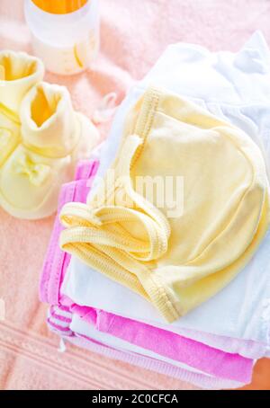vêtements pour bébés Banque D'Images