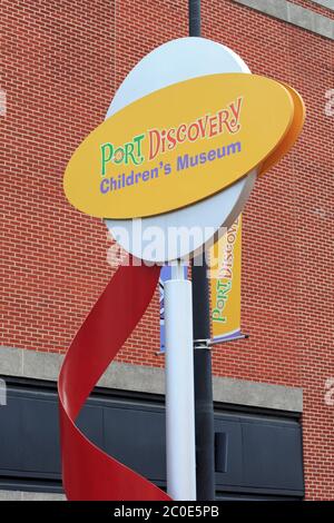 Port Discovery Children's Museum, Baltimore, Maryland, USA Banque D'Images