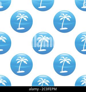 Motif de signe de l'arbre de paume Banque D'Images