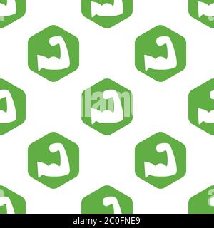 Modèle bras musclé Banque D'Images