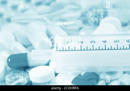 pilules Banque D'Images