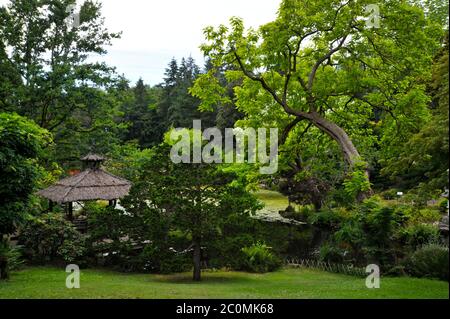 Jardins japonais Maulevrier France Banque D'Images