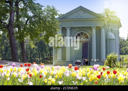 Pavillon Vénus dans le parc, 1793 ans. Gatchina. Pierre Banque D'Images