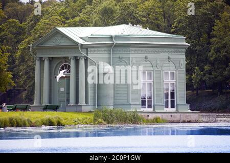 Pavillon Vénus dans le parc, 1793 ans. Gatchina. Pierre Banque D'Images