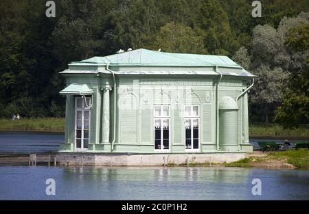 Pavillon Vénus dans le parc, 1793 ans. Gatchina. Pierre Banque D'Images