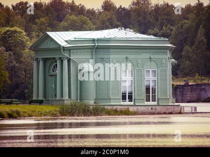 Pavillon Vénus dans le parc, 1793 ans. Gatchina. Pierre Banque D'Images