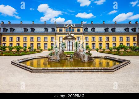 Galerie Herrenhausen situé dans les jardins de Herrenhausen à Hanovre, Allemagne Banque D'Images