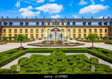 Galerie Herrenhausen situé dans les jardins de Herrenhausen à Hanovre, Allemagne Banque D'Images