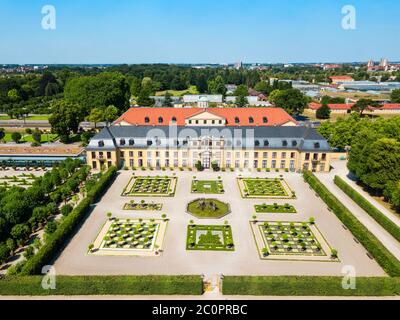 Galerie Herrenhausen situé dans les jardins de Herrenhausen à Hanovre, Allemagne Banque D'Images