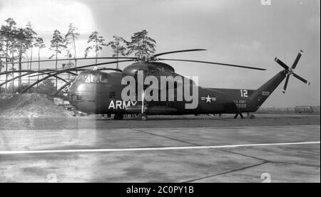 ARMÉE AMÉRICAINE / Armée américaine Sikorsky CH-37B Mojave S-56 Banque D'Images