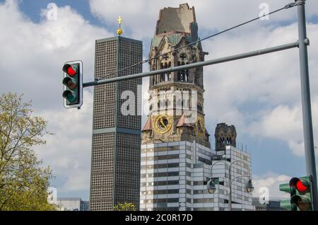 Allemagne, Berlin marchés de Pâques 2014. Banque D'Images