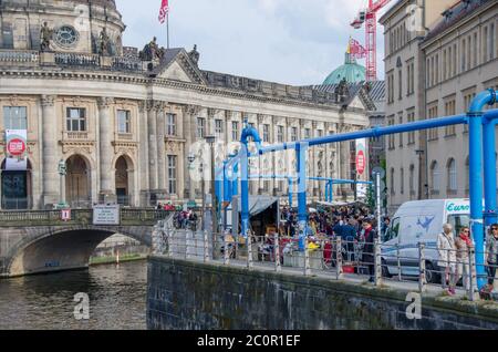 Allemagne, Berlin marchés de Pâques 2014. Banque D'Images