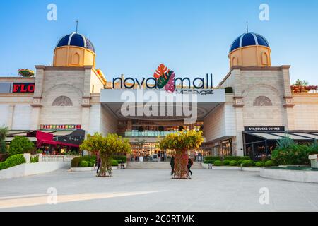 Manavgat, TURQUIE - 08 NOVEMBRE 2019: Nova Mall est un centre commercial et de divertissement dans la ville de Manavgat dans la région d'Antalya en Turquie Banque D'Images