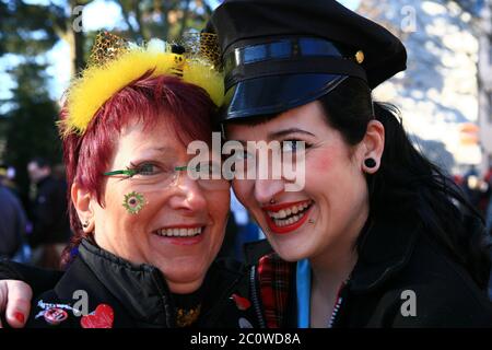 Carnaval de rue dans rgeinland Banque D'Images