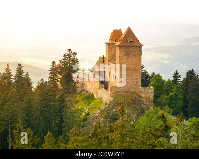 Château de Kasperk en Bohême du Sud, République tchèque Banque D'Images