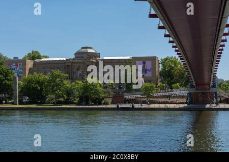 Musée städel, musée d'art à Frankfurt am Main, Allemagne Banque D'Images