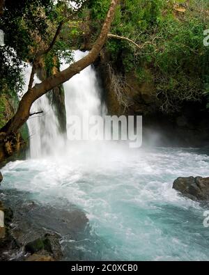 Banias tombe, Israël Banque D'Images