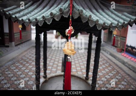 Temple Sintoïste Thian Hock. Chinatown. Singapour. Banque D'Images