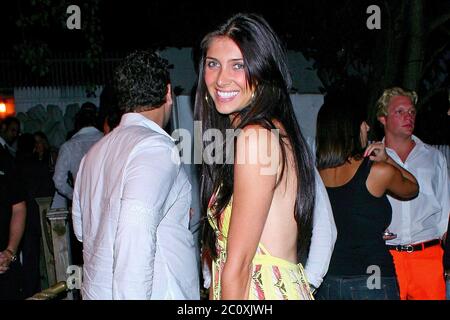 Southampton, NY, États-Unis. 2 septembre 2007. La personnalité de la télévision américaine, socialite et réalité, Brittney Gastineau à la Celebrity soupirant à Dune. Crédit : Steve Mack/Alay Banque D'Images