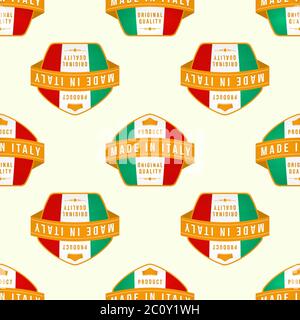 Motif bandeau sans couture en Italie Banque D'Images