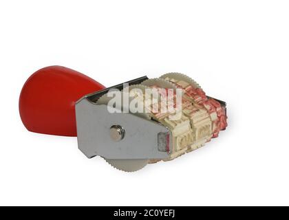 Date stamper Banque D'Images