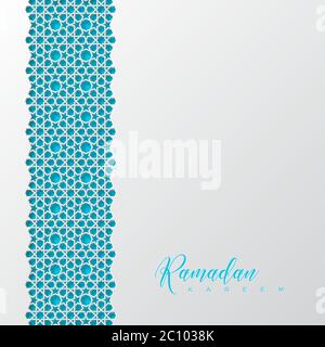 Ramadan Kareem arrière-plan de vacances. Illustration de Vecteur