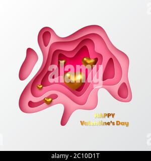 Motif Saint-Valentin. Illustration de Vecteur