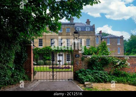 1 Grove Hill, Harrow on the Hill, une partie de l'école Harrow. Banque D'Images