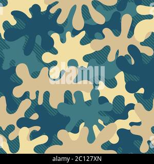 Motif camouflage urbain sans couture. Motif de pixels au premier plan Illustration de Vecteur