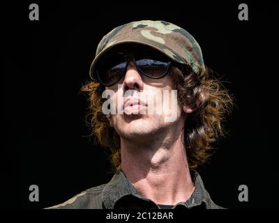 Kvaerndrup, Danemark. 1er juin 2019. Le chanteur, compositeur et musicien anglais Richard Ashcroft joue un concert en direct pendant le festival de musique danois Heartland Festival 2019. (Crédit photo: Gonzales photo - Kent Rasmussen). Banque D'Images