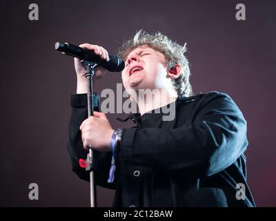 Kvaerndrup, Danemark. 30 mai 2019. Le chanteur et compositeur écossais Lewis Capaldi donne un concert en direct pendant le festival de musique danois Heartland Festival 2019. (Crédit photo: Gonzales photo - Kent Rasmussen). Banque D'Images