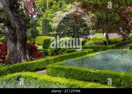 Maison et jardin historiques de Filoli, à Woodside, Californie Banque D'Images