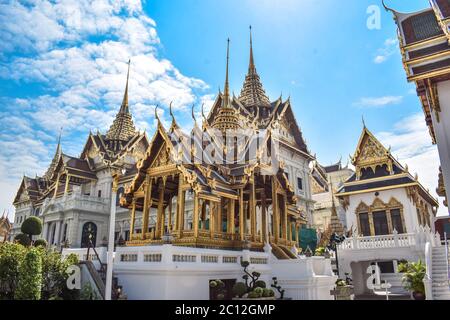 Le magnifique Palais doré de Bangkok en Thaïlande Banque D'Images