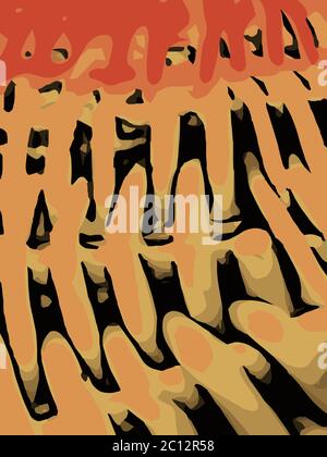Abstract colorful background art en osier pour imprimer Banque D'Images