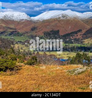 Grasmere de Silver Howe. English Lake District Banque D'Images