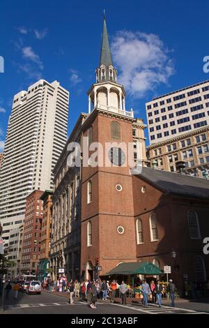 Ancienne maison de réunion du Sud, Frredom Trail, Boston, Massachusetts, USA Banque D'Images