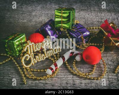 Cadeaux de Noël Banque D'Images