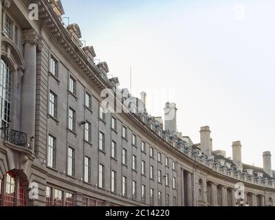 Regents Street, Londres Banque D'Images