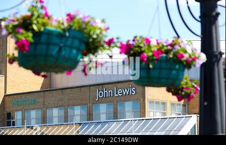 Londres, Royaume-Uni. 13 juin 2020 John Lewis Store, Kingston upon Thames, Londres comme il se prépare pour l'ouverture le lundi 15 juin 2020 Andrew Fosker / Alamy Live News Banque D'Images