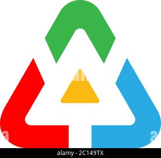 Logo abstrait design a propos d'AY A y lettre in vector illustration.logo minimaliste Illustration de Vecteur