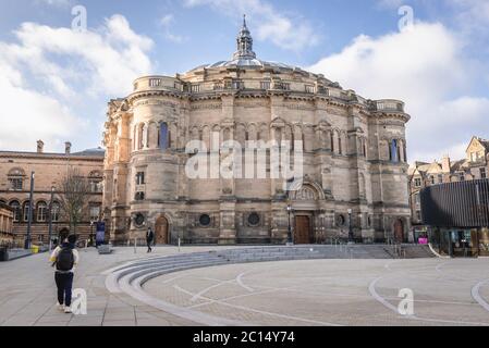 McEwan Hall, salle de remise des diplômes de l'Université d'Édimbourg, capitale de l'Écosse, partie du Royaume-Uni Banque D'Images