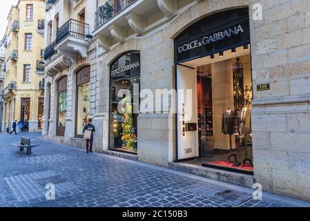 Dolce et Gabbana dans la zone commerçante Souks de Beyrouth, au centre-ville de Beyrouth, au Liban Banque D'Images