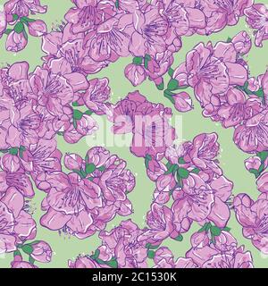 Transparente Floral pattern. Illustration de Vecteur