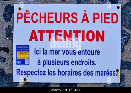 France, Normandie, Manche, Blainville-sur-Mer, Banque D'Images