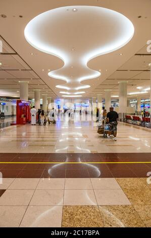 L'aéroport international de Dubaï Banque D'Images