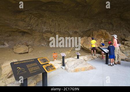 Pictogramme parc national, Billings, Montana, États-Unis Banque D'Images