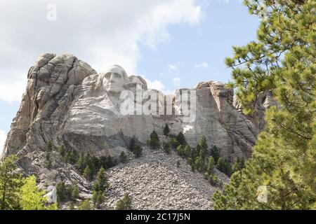 Mont Rushmore Banque D'Images